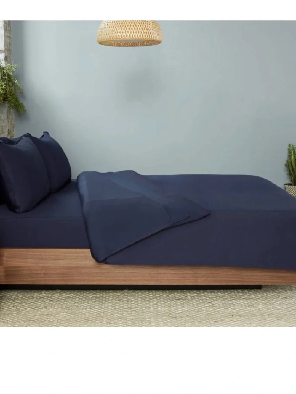 Sheex Original Performance Flat Sheets in Navy NWT Twin/Twin XL